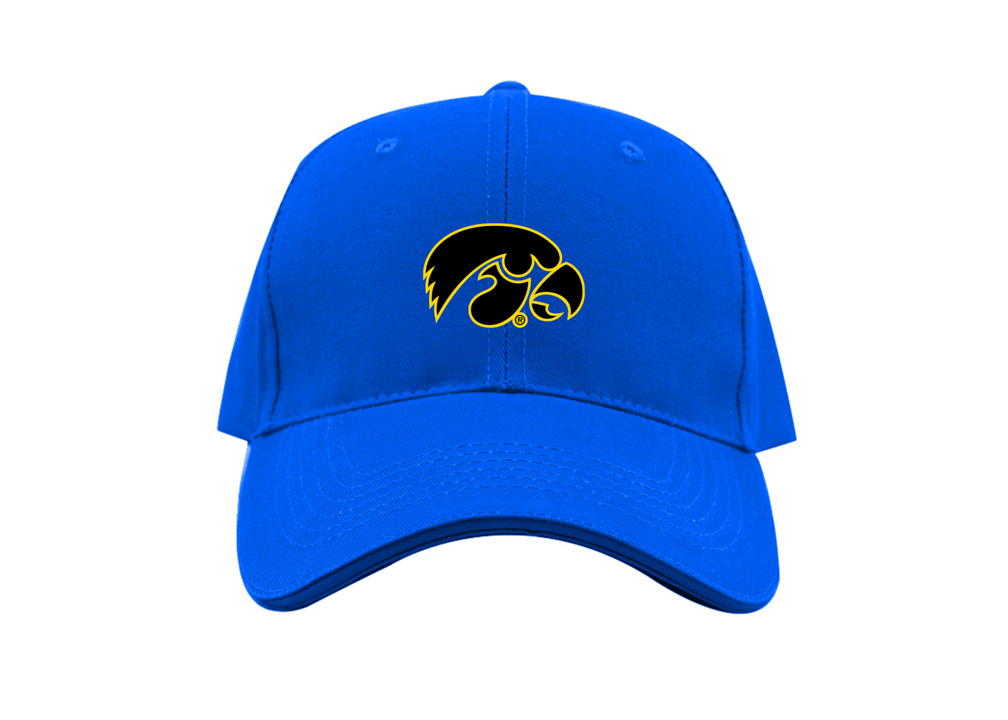 Lowa Hawkeyes Logo Dad Baseball Cap Hat