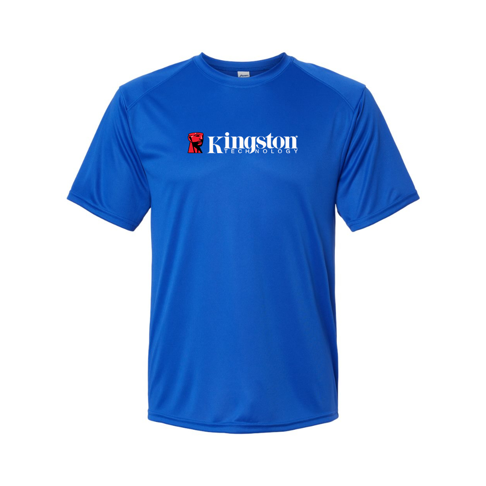 Men's Kingston Logo Polyester T-Shirt