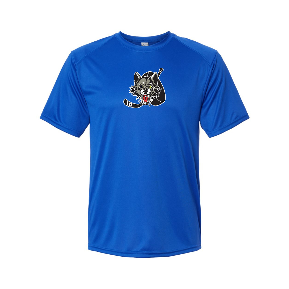 Men's Chicago Wolves Logo Polyester T-Shirt