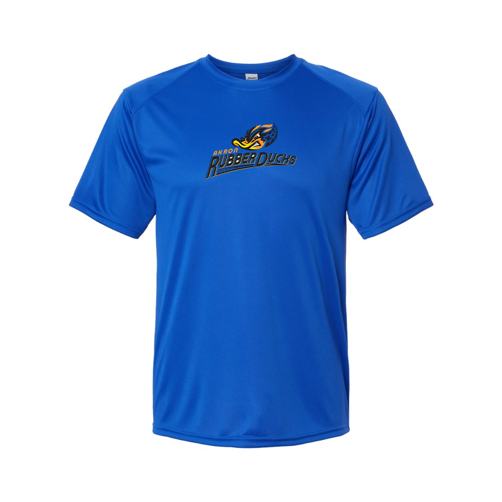 Men's Akron RubberDucks Logo Polyester T-Shirt