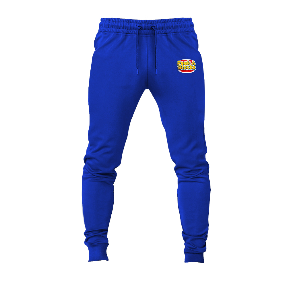 Men's Peek A Blocks Logo Joggers Sweatpants