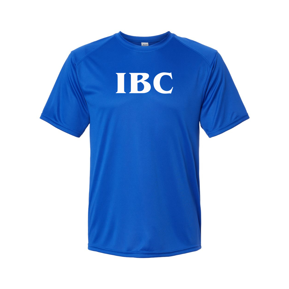 Men's IBC Logo Polyester T-Shirt