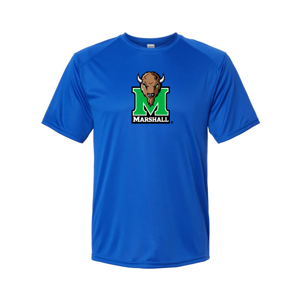 Men's Marshall Thundering Herd Logo Polyester T-Shirt