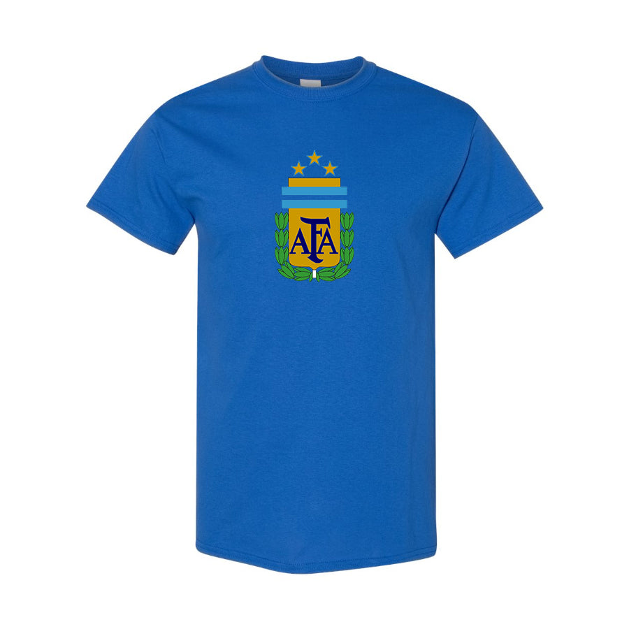 Youth Kids Argentina National Soccer Team Cotton T-Shirt