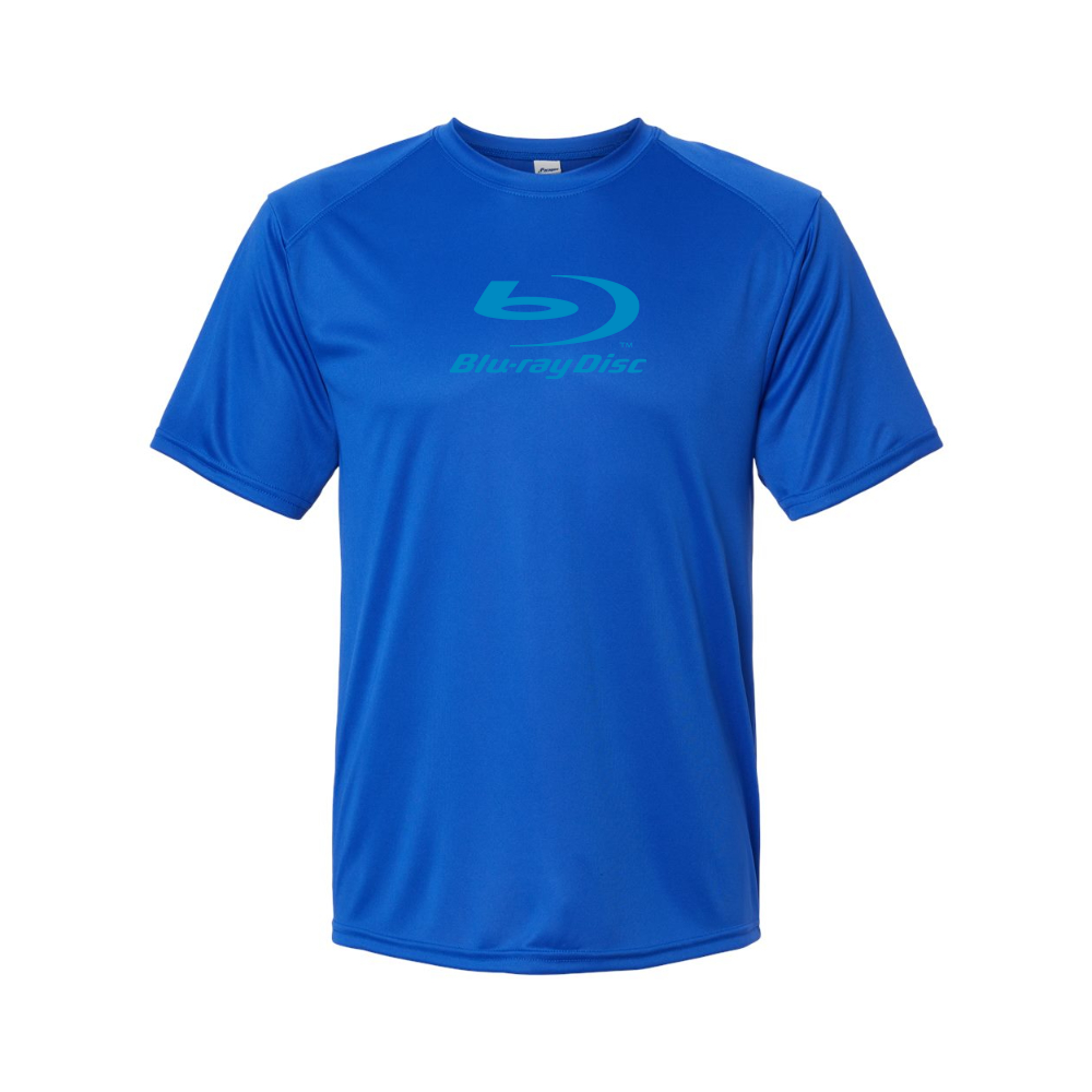 Men's Blu-Ray Logo Polyester T-Shirt