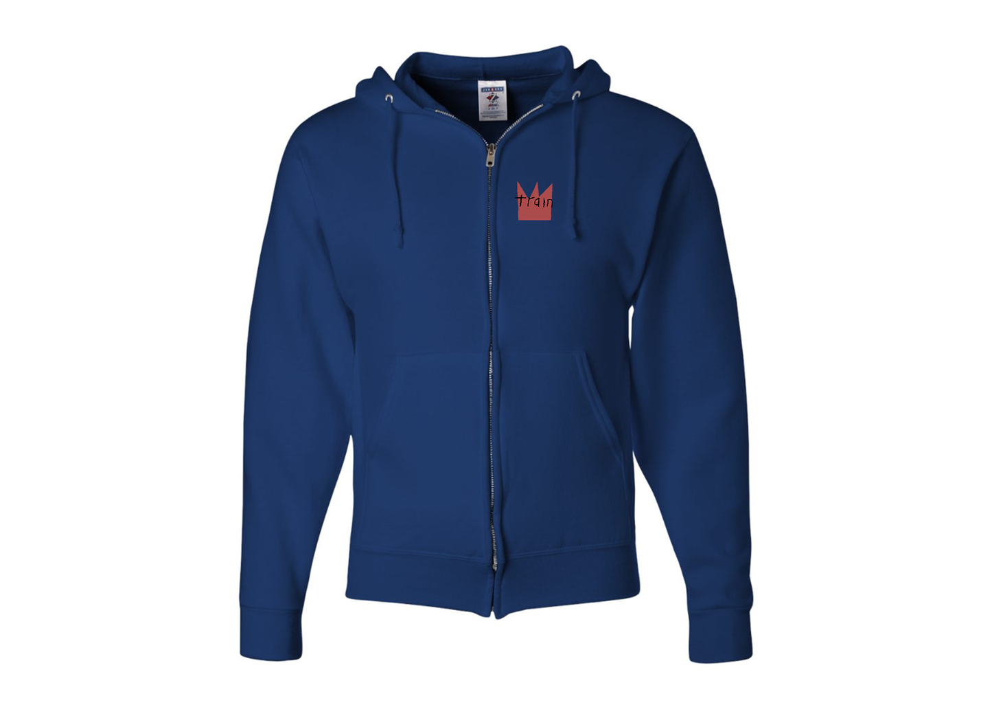 Men's Train JERZEES NuBlend Full-Zip Hooded Sweatshirt
