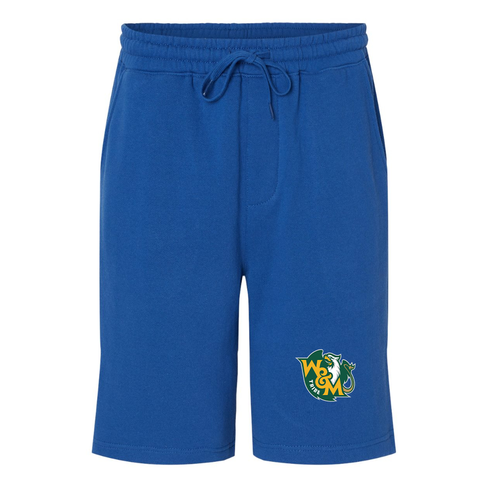 Men's William and Mary Tribe Independent Trading Co Midweight Fleece Shorts