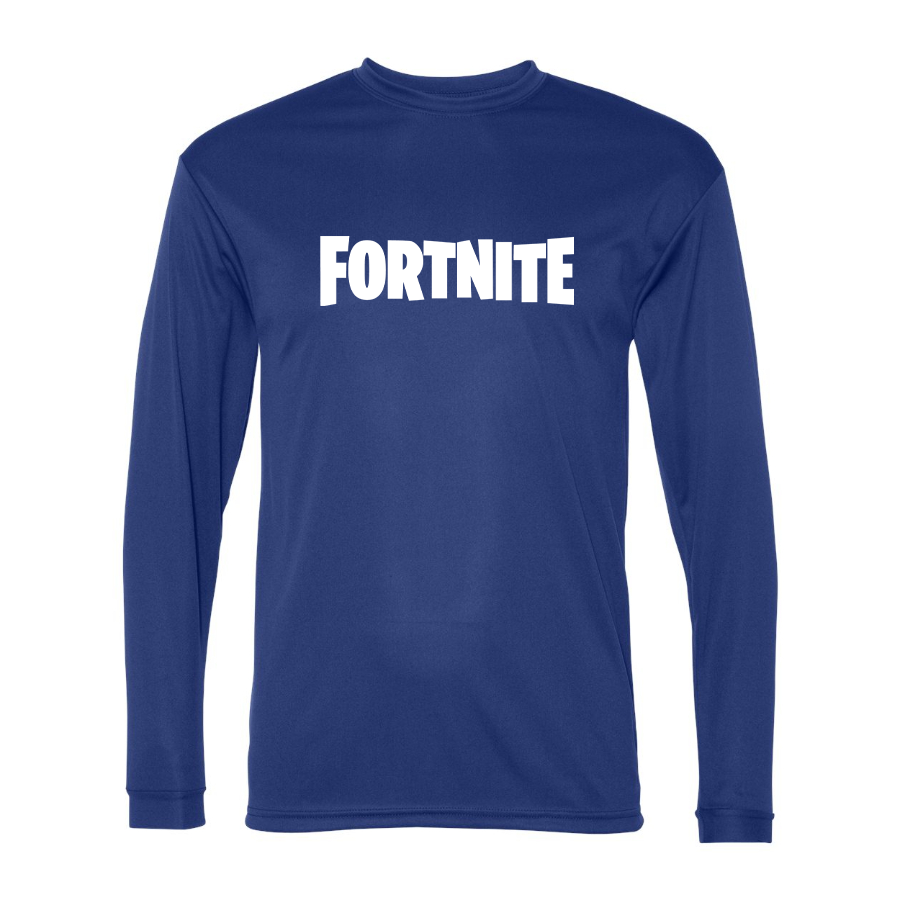 Men’s Fortnite Battle Royale Game- C2 Sport - Polyester Long Sleeve T-Shirt - 5104