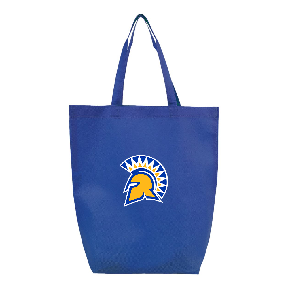 San Jose State Spartans Logo Q-Tees Non-Woven Gusset Bottom Tote