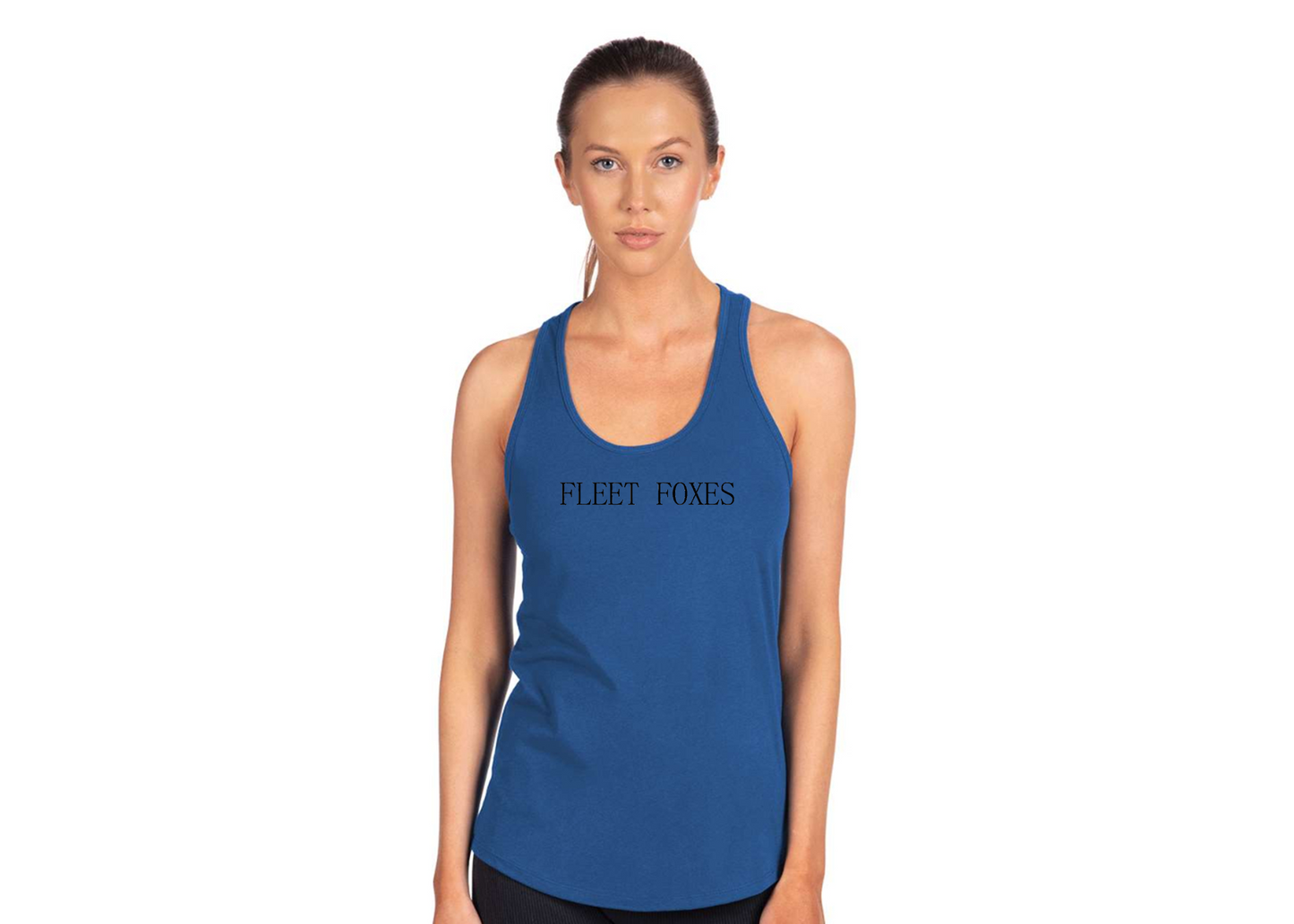 Women's Fleet Foxes Logo Next Level Ideal Racerback Tank