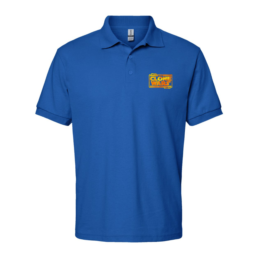 Men's The Clone wars Logo Dry Blend Polo