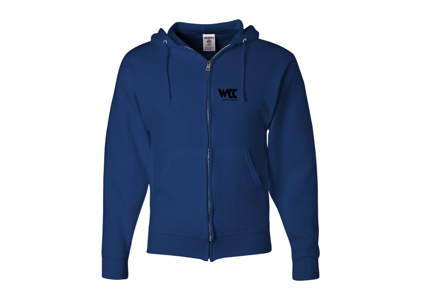 Men's West Coast Conference JERZEES NuBlend Full-Zip Hooded Sweatshirt