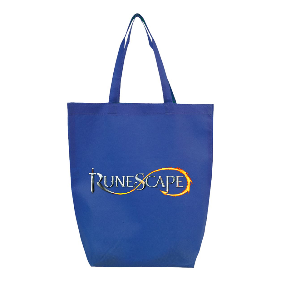 Runescape Logo Q-Tees Non-Woven Gusset Bottom Tote