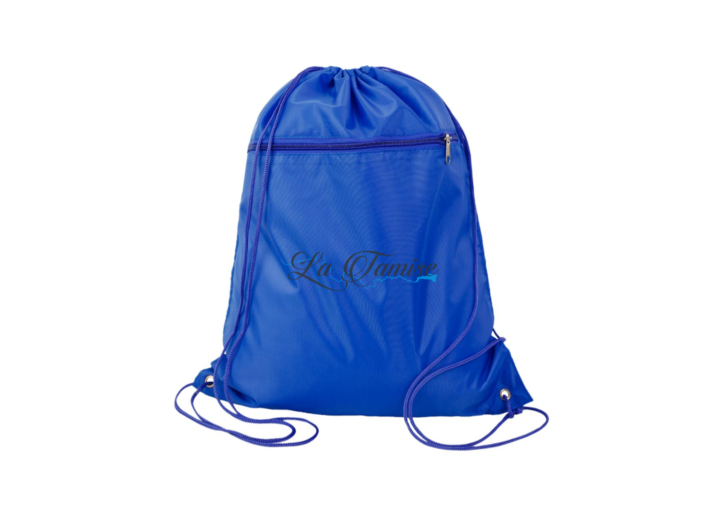 La Tamise Logo Q-Tees - Polyester Cinchpack