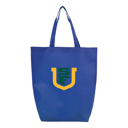 San Francisco Dons Logo Q-Tees Non-Woven Gusset Bottom Tote