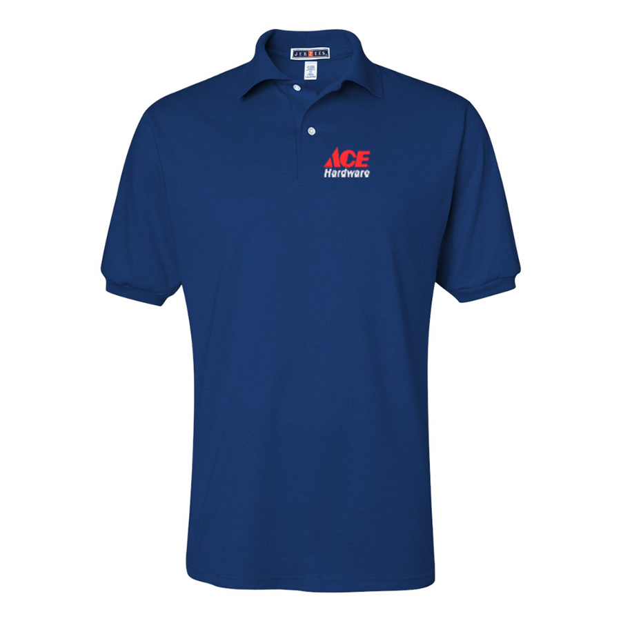 Men's ACE Hardware Logo JERZEES  SpotShield polo