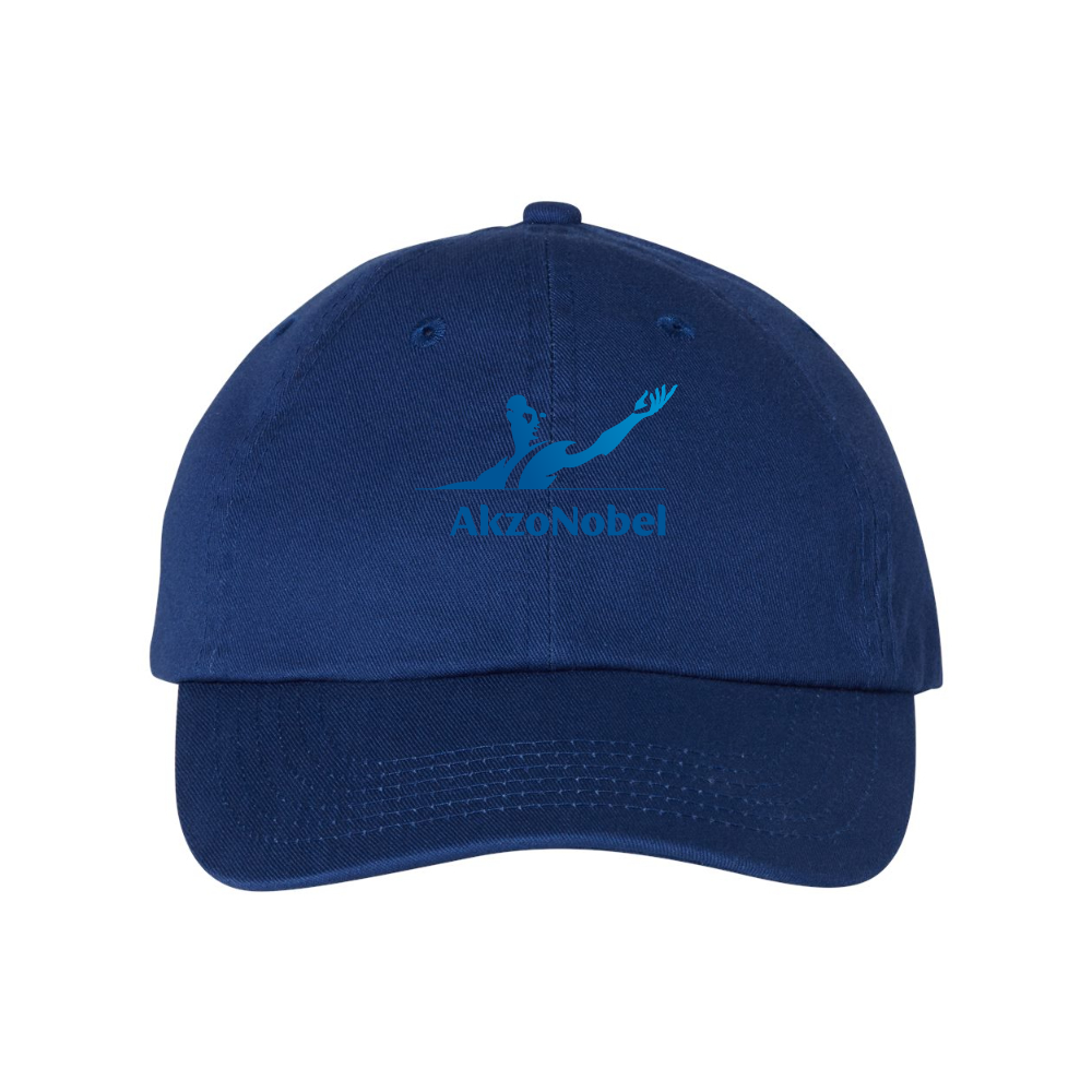 AkzoNobel Logo  Valucap Adult Bio-Washed Classic Dad Hat
