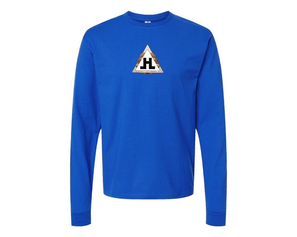 Youth Hansa Logo Cotton Long Sleeve T-Shirt
