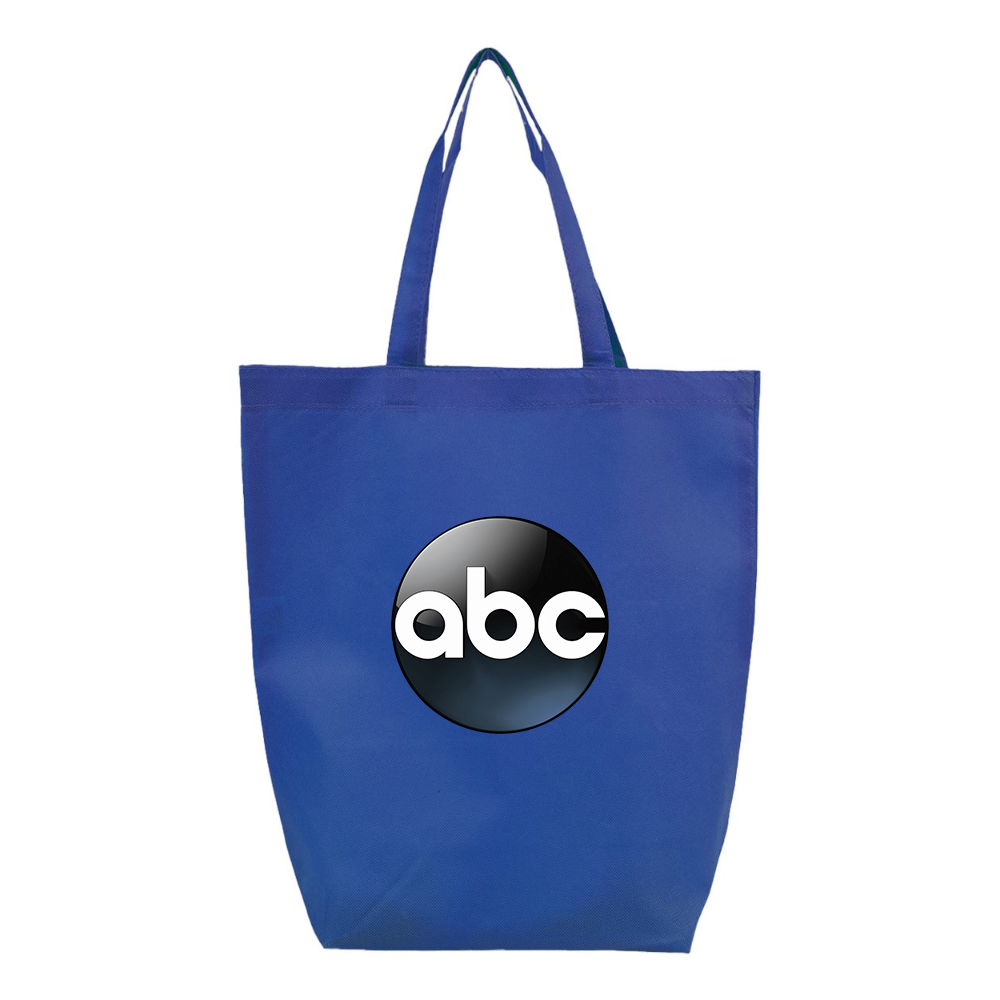 Abc Logo Q-Tees Non-Woven Gusset Bottom Tote