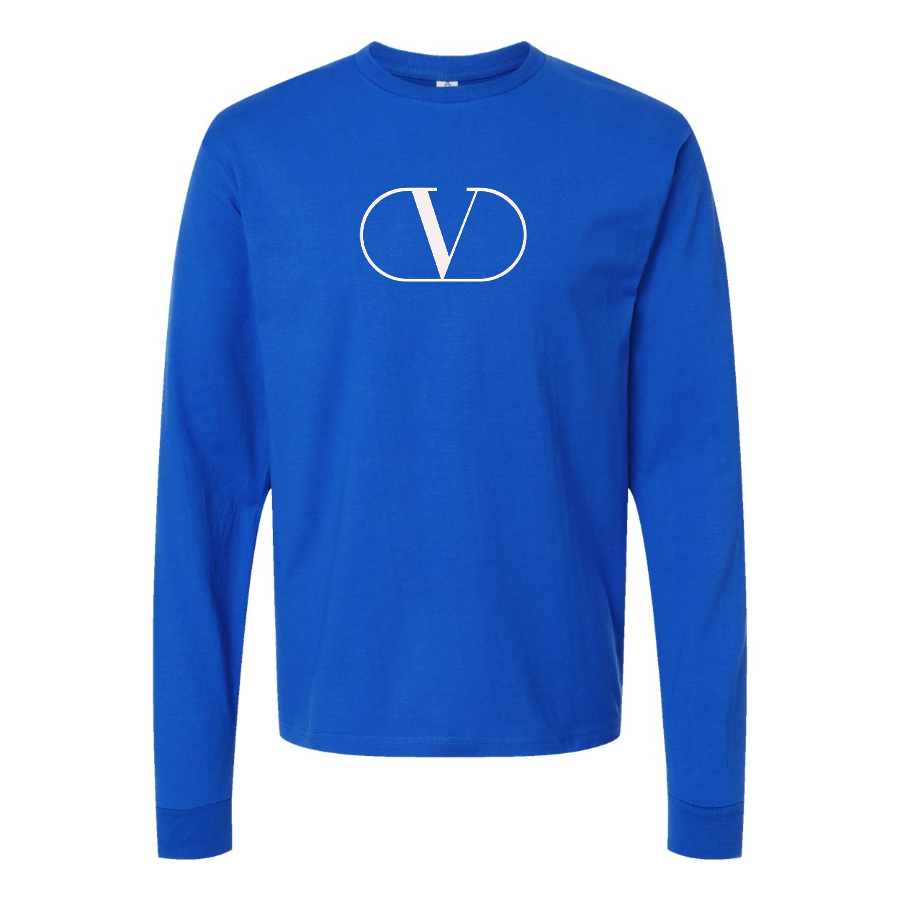 Men's Valentino Symbol Long Sleeve T-Shirt