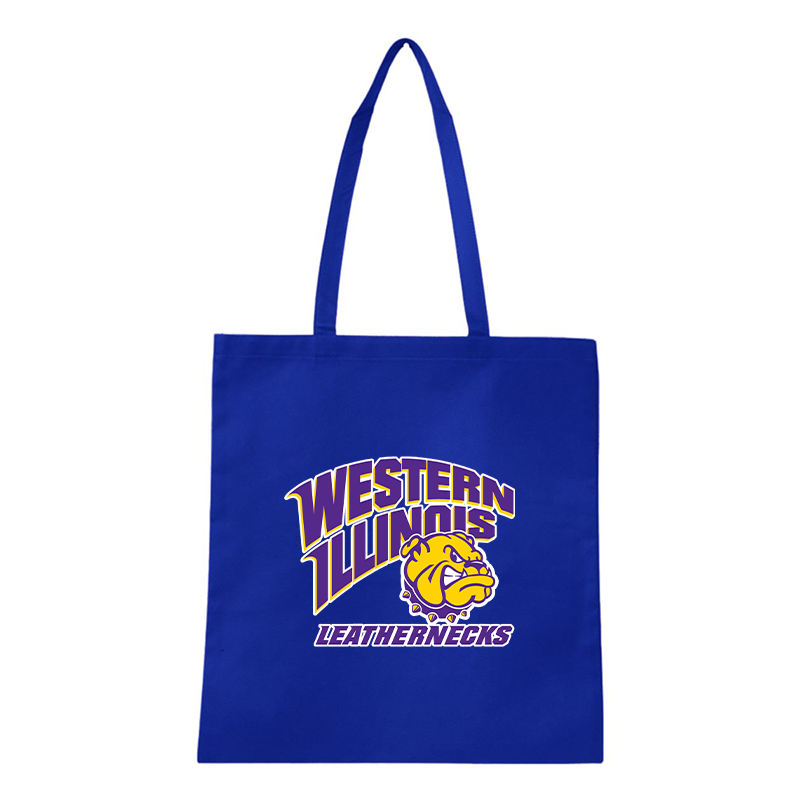 Western Illinois Leathernecks Q-Tees Non-Woven  Tote