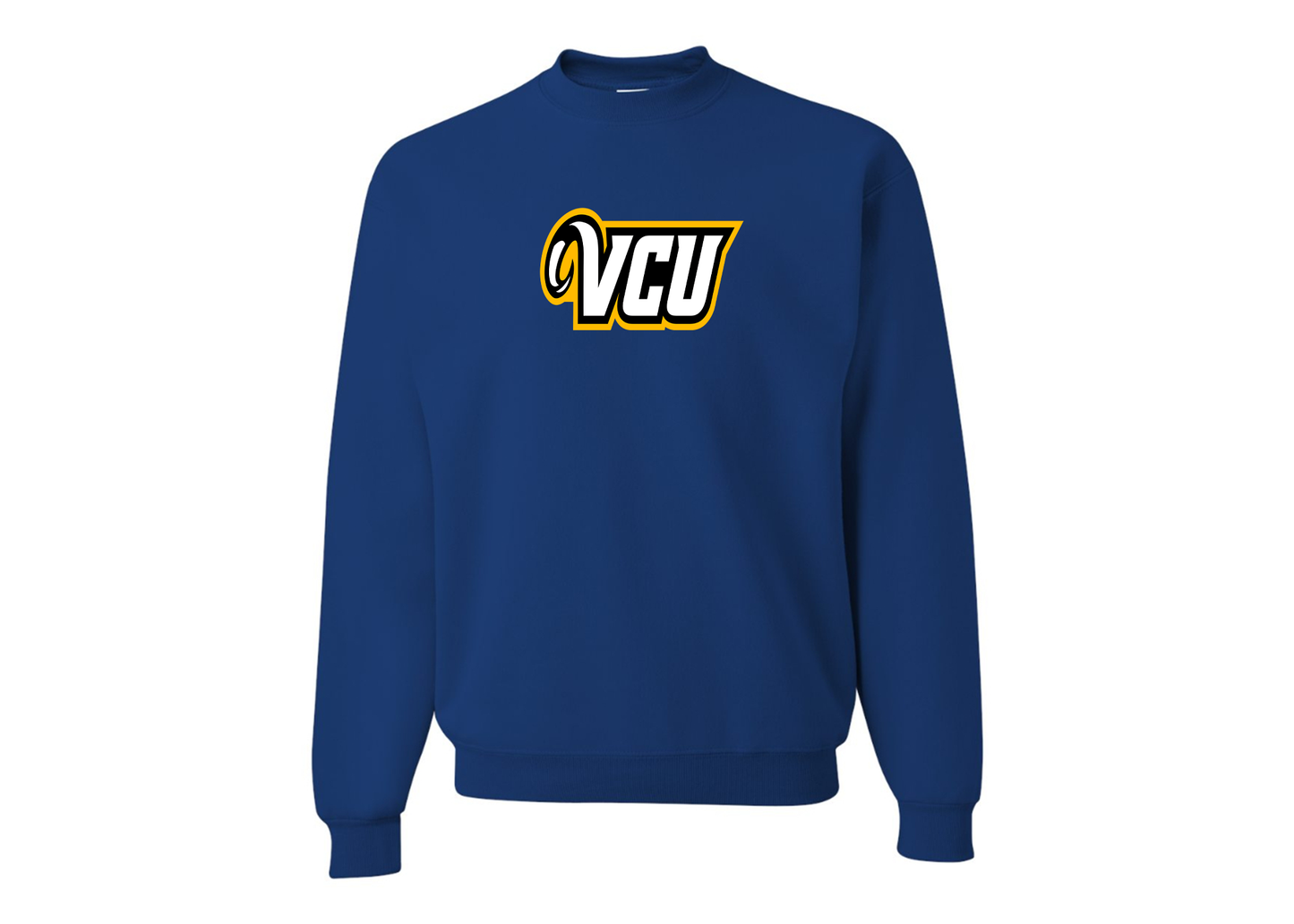 Men's Virginia Commonwealth Rams JERZEES NuBlend Crewneck Sweatshirt