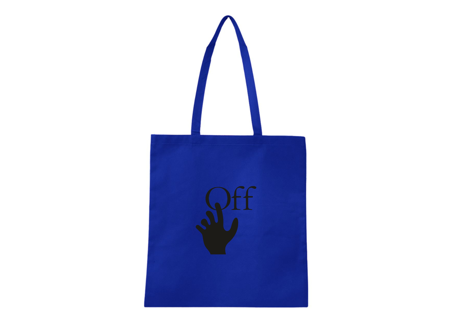 Off-White Hand Q-Tees Non-Woven  Tote