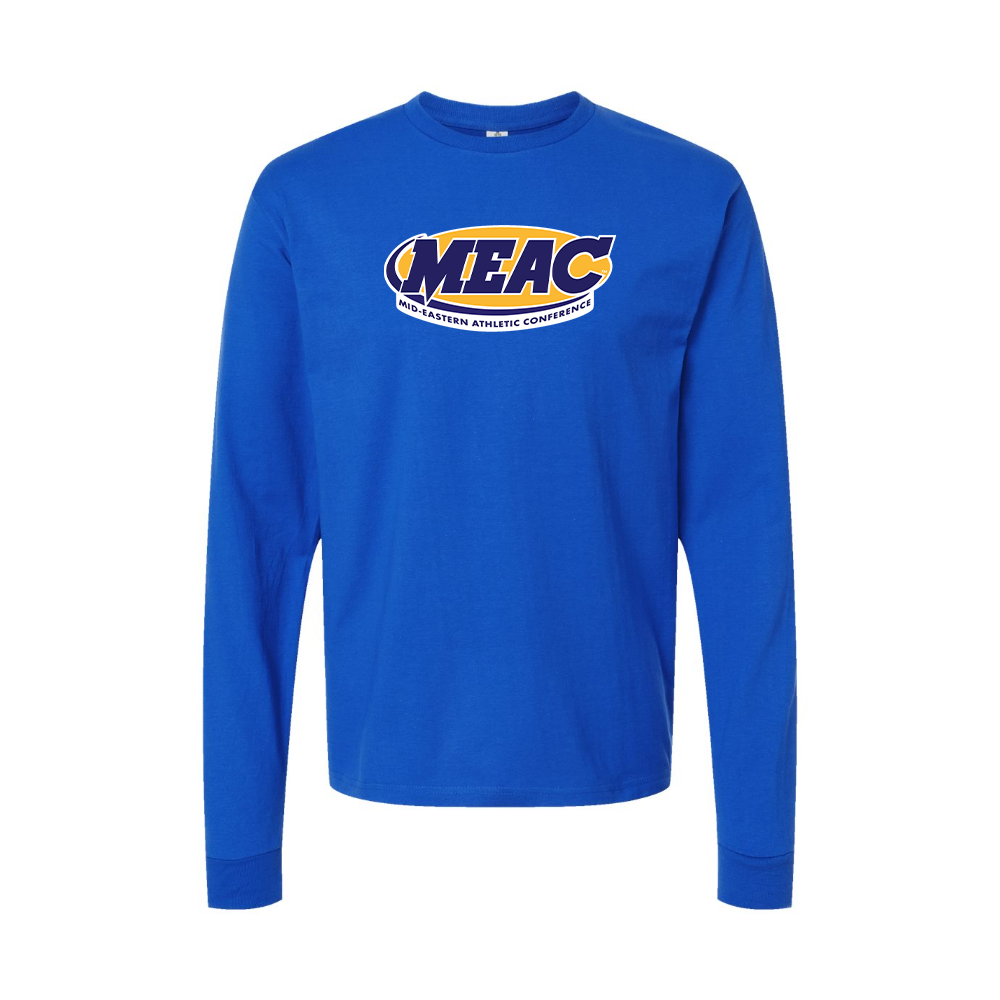 Youth Mid Eastern Athletic Conference Logo Cotton Long Sleeve T-Shirt