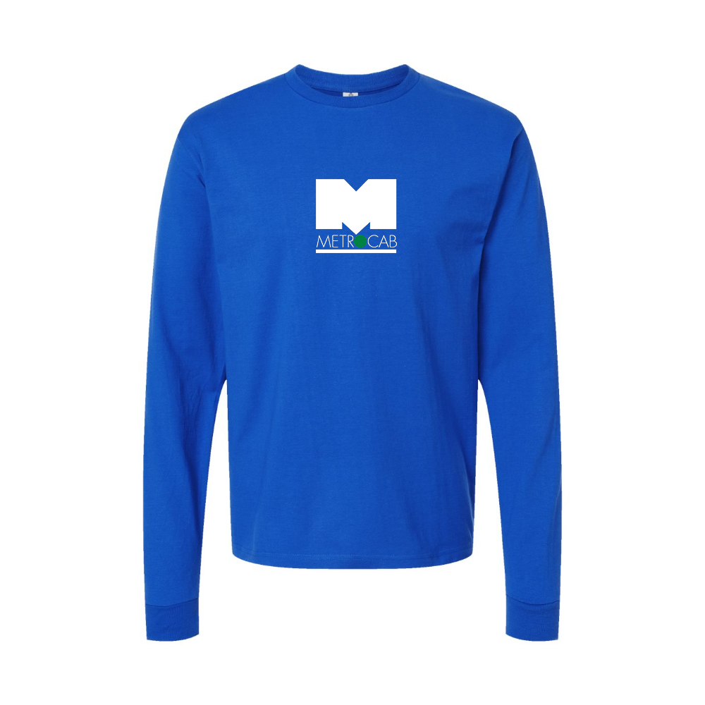Men's Metrocab Logo Long Sleeve T-Shirt