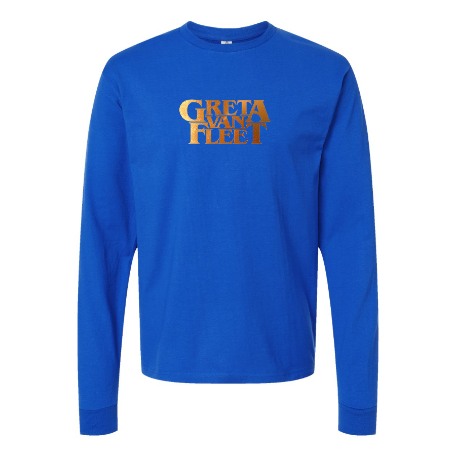 Youth Greta Van Fleet Logo Cotton Long Sleeve T-Shirt
