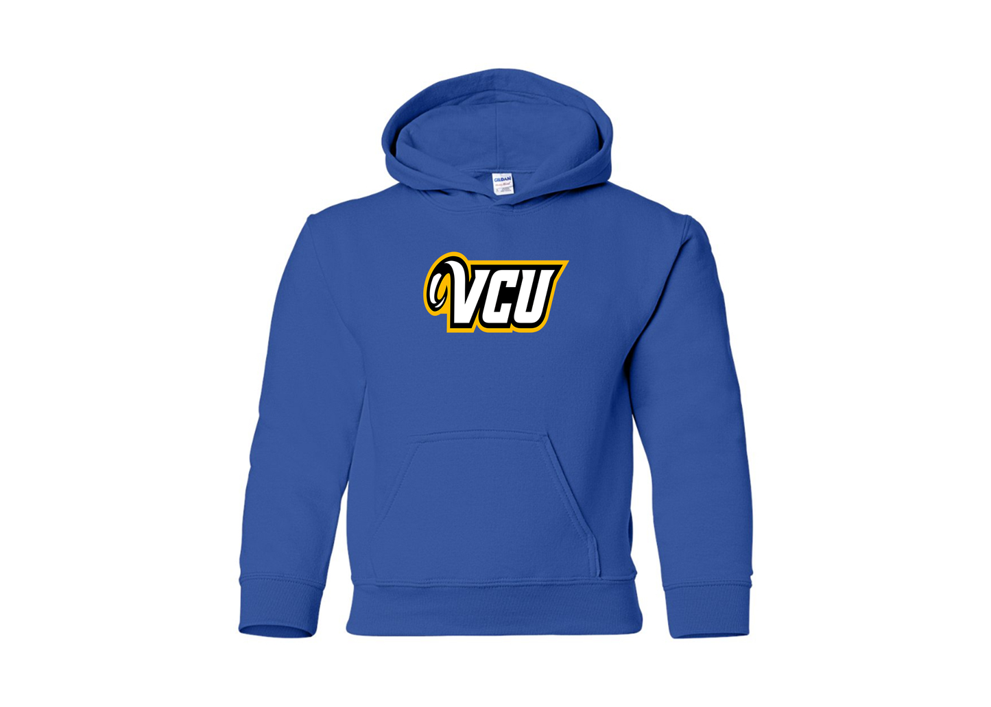 Youth Virginia Commonwealth Rams Gildan Heavy Blend  Hooded Sweatshirt