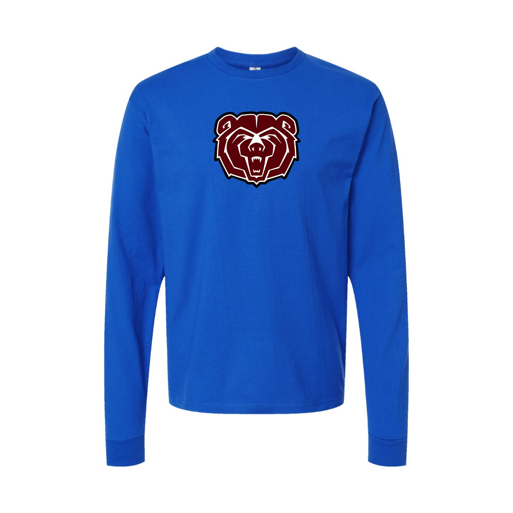 Youth Missouri State Bears Logo Cotton Long Sleeve T-Shirt
