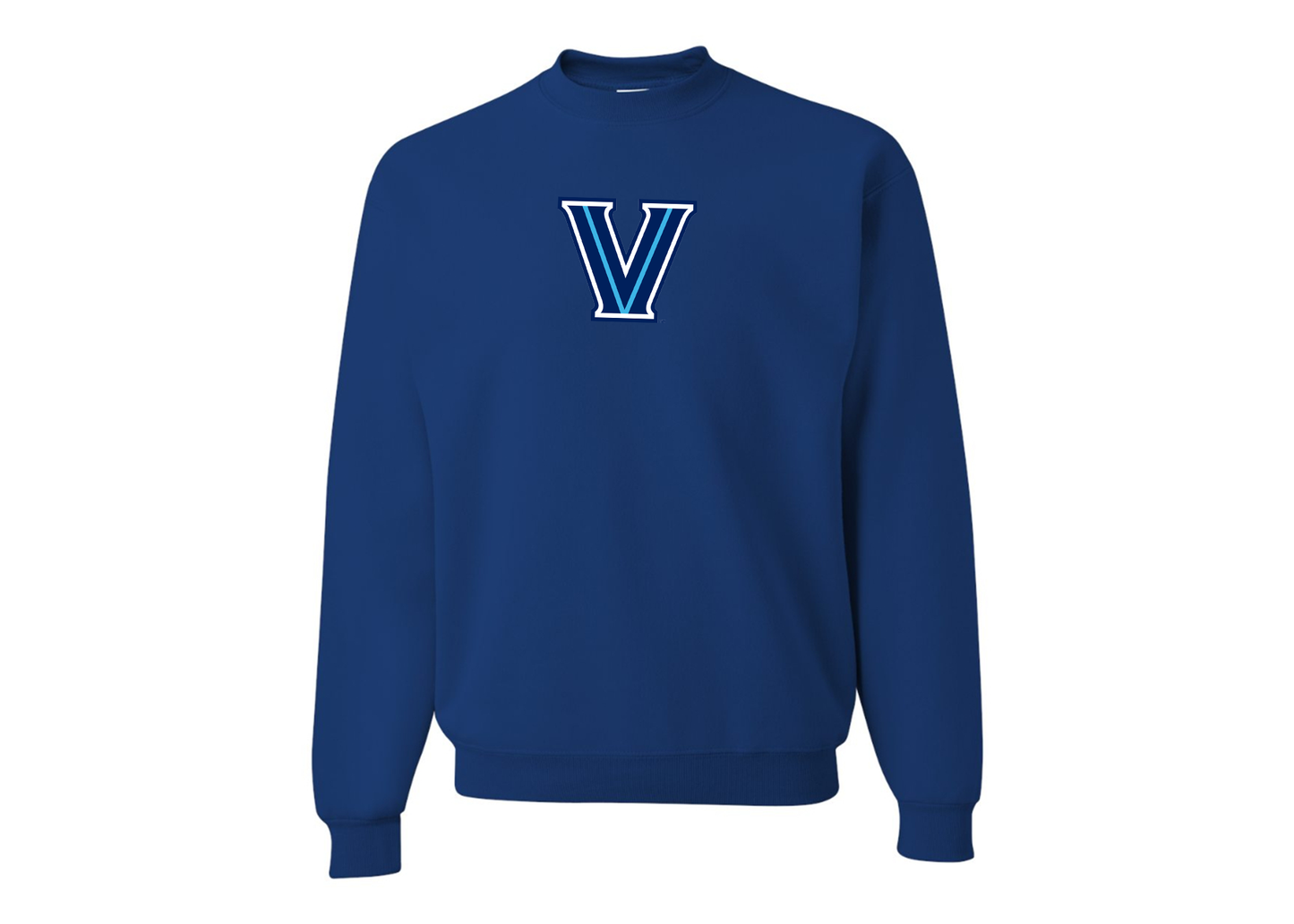 Men's Villanova Wildcats JERZEES NuBlend Crewneck Sweatshirt