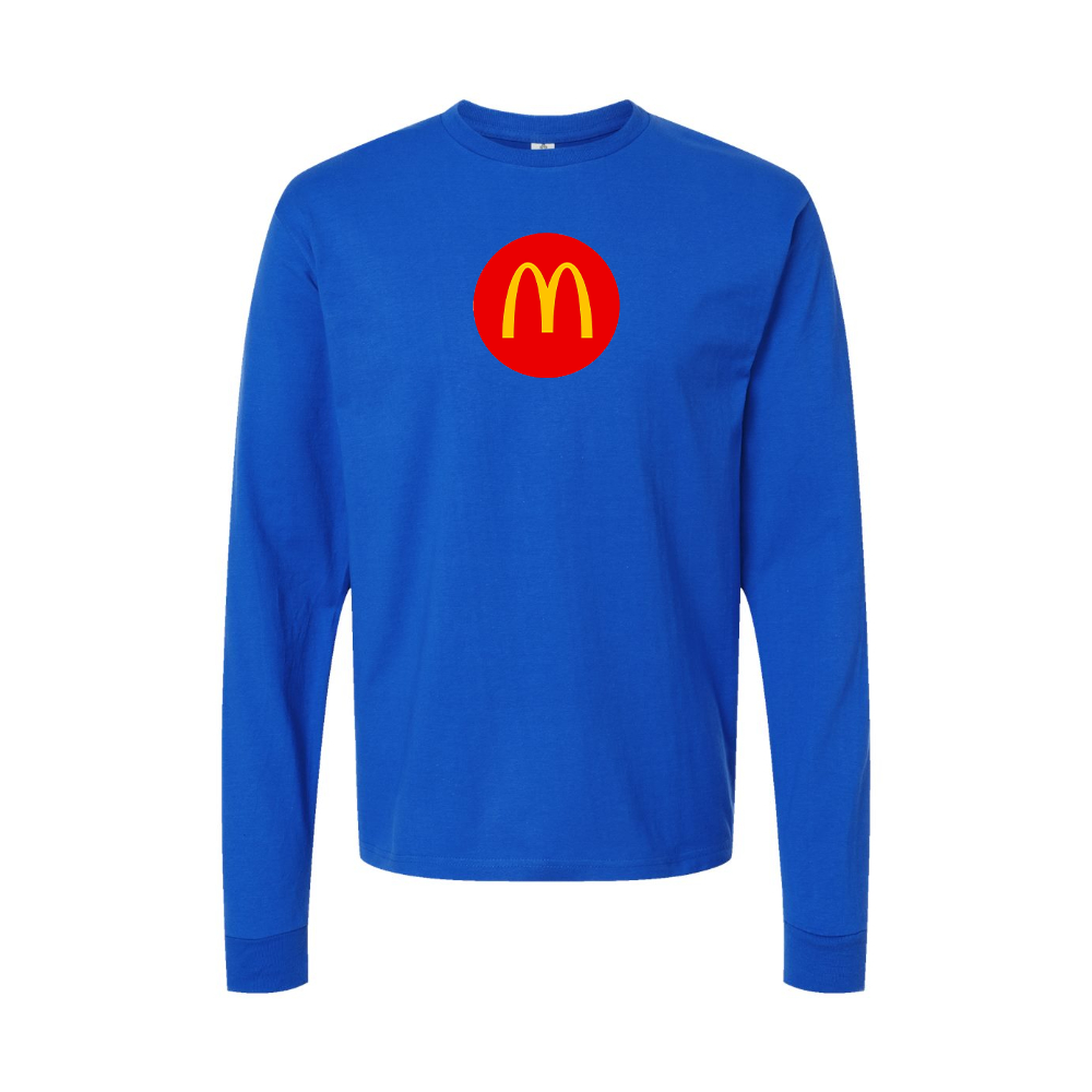 Youth McDonalds  Logo Cotton Long Sleeve T-Shirt