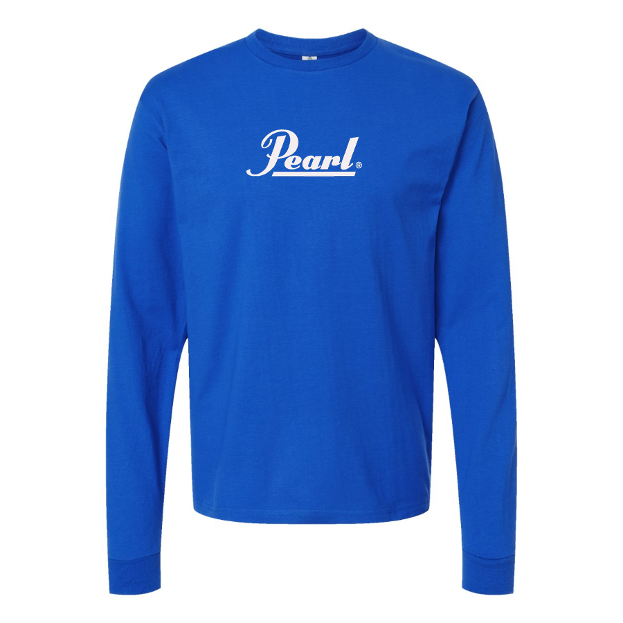 Youth Pearl Logo Cotton Long Sleeve T-Shirt
