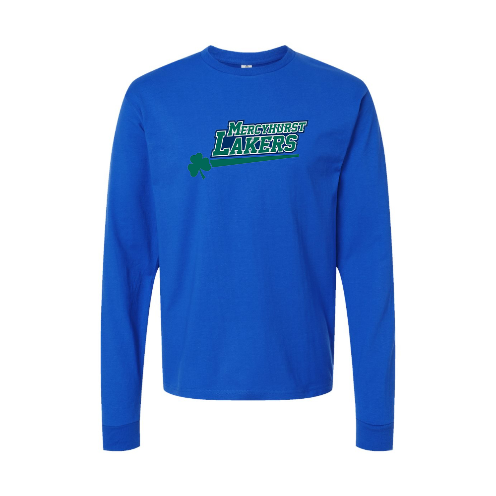 Youth Mercyhurst Lakers Logo Cotton Long Sleeve T-Shirt
