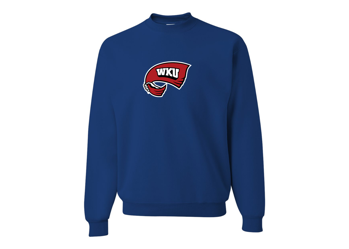 Men's Western Kentucky Hilltoppers JERZEES NuBlend Crewneck Sweatshirt