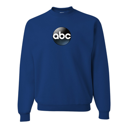 Men's Abc Logo  JERZEES NuBlend Crewneck Sweatshirt