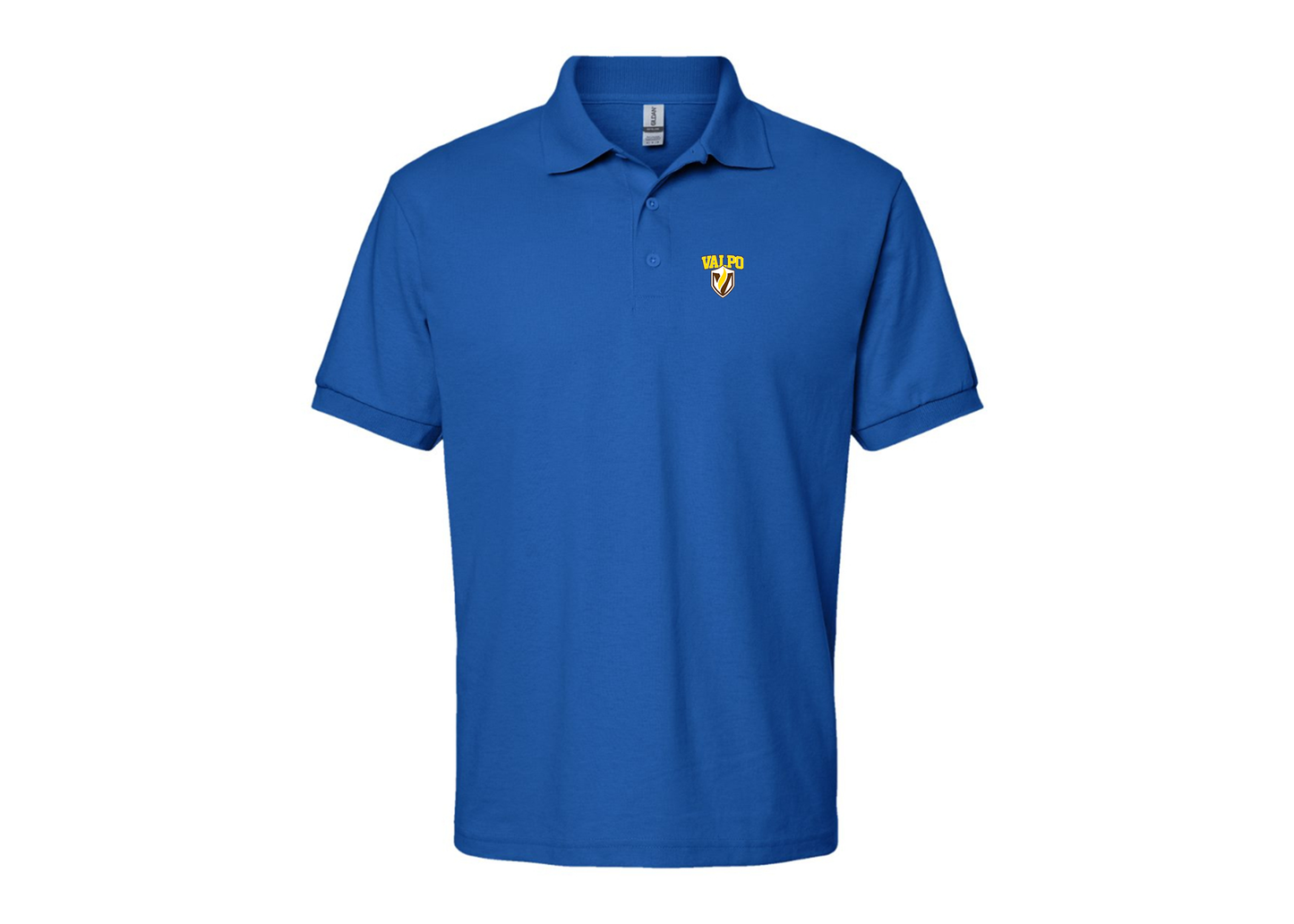 Men's Valparaiso Crusaders Gildan Dry Blend Jersey Polo