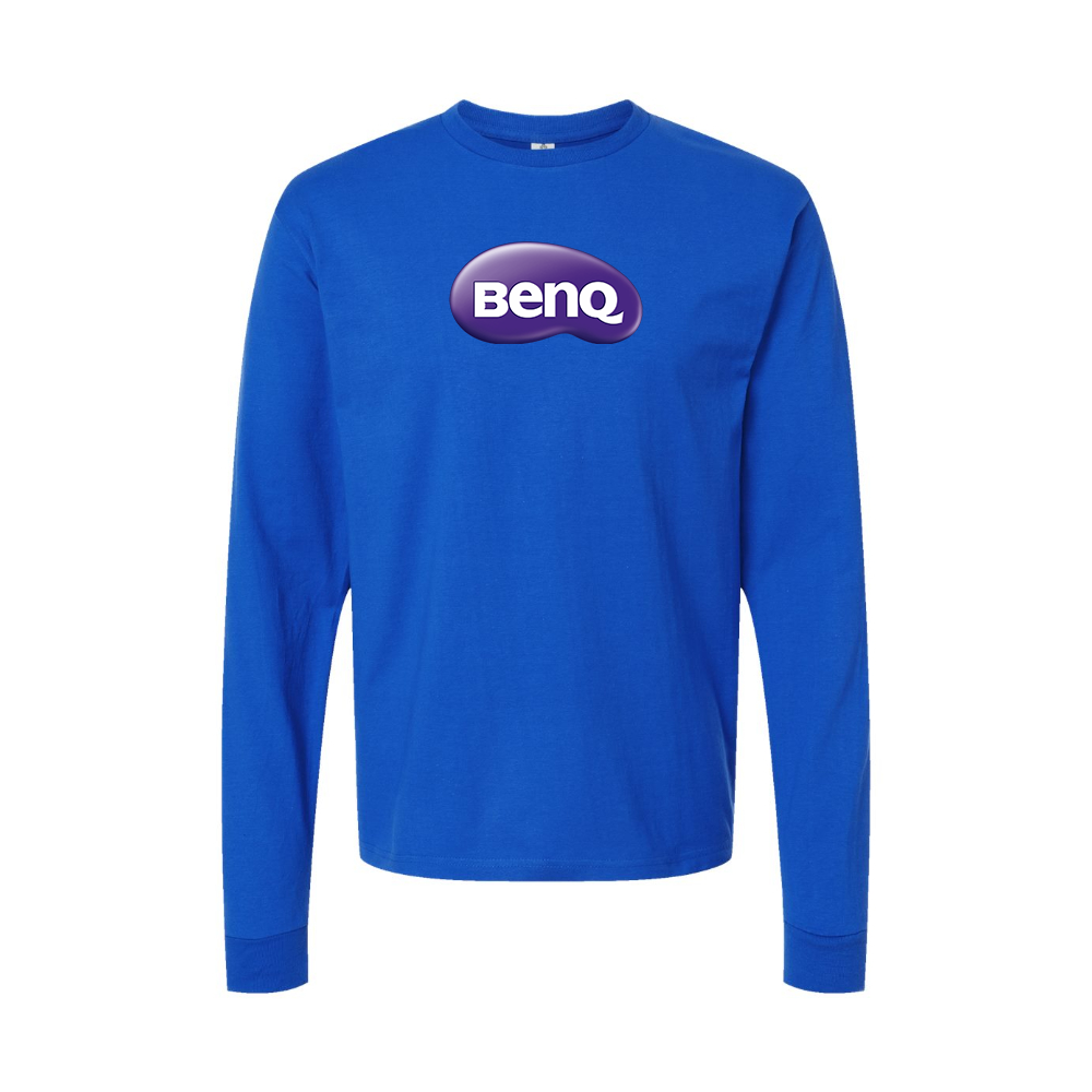Youth BenQ Logo Cotton Long Sleeve T-Shirt
