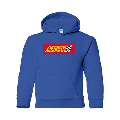 Youth Advance Auto Parts Logo Gildan Heavy Blend  Hooded Sweatshirt