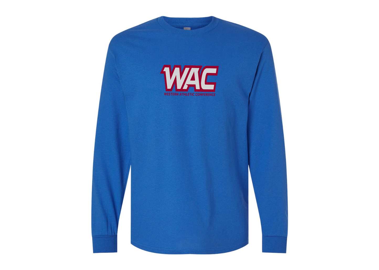 Men's Western Athletic Conference Gildan Heavy Cotton Long Sleeve T-Shirt