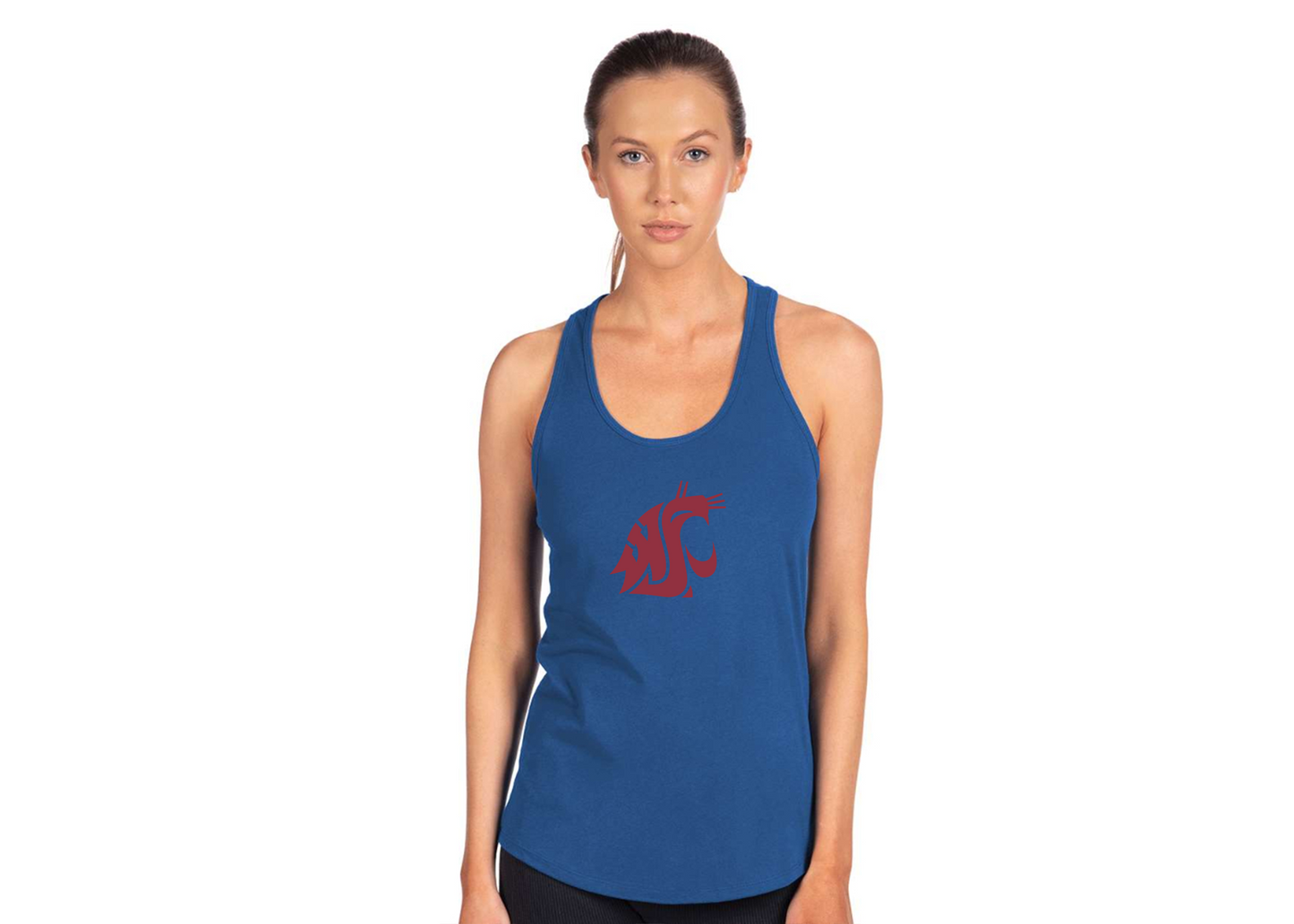 Women's Washington State Cougars Next Level Ideal Racerback Tank