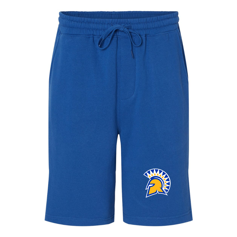 Men's San Jose State Spartans Logo Independent Trading Co Midweight Fleece Shorts