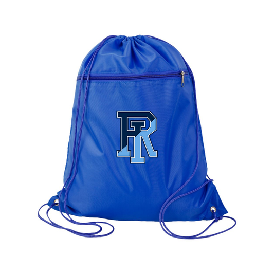 Rhode Island Rams Logo Q-Tees - Polyester Cinchpack