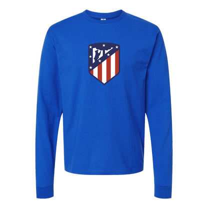 Youth Kids Atletico Madrid FC Long Sleeve T-Shirt