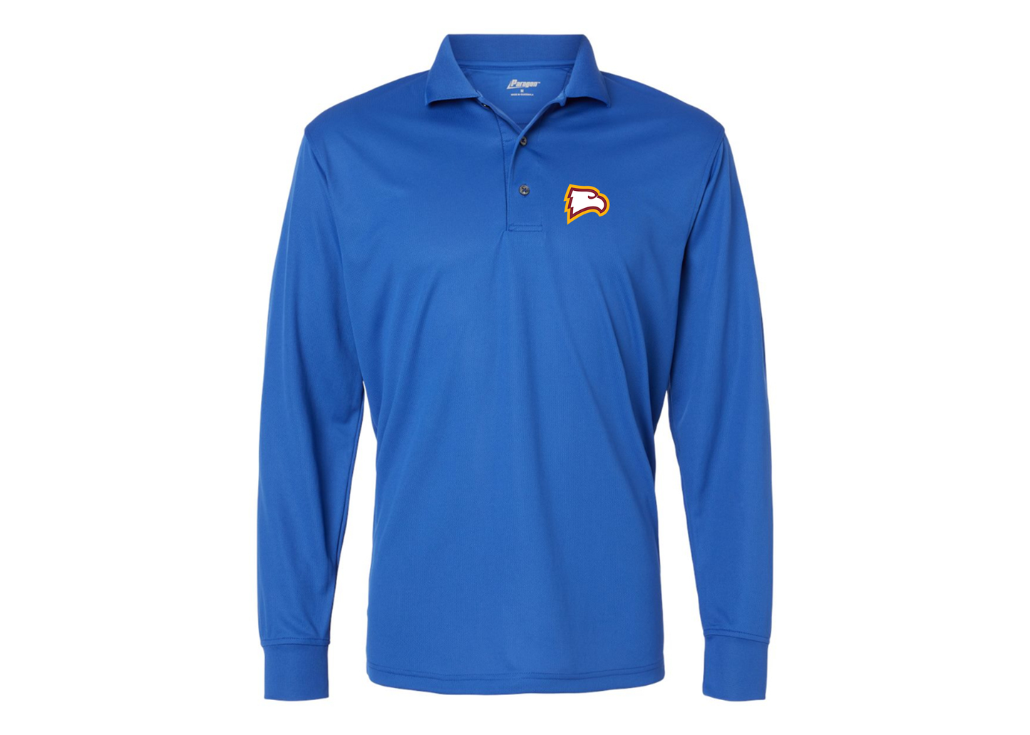 Men's Winthrop Eagles Paragon Prescott Long Sleeve Polo
