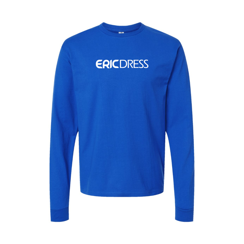 Men's Ericdress Logo Long Sleeve T-Shirt