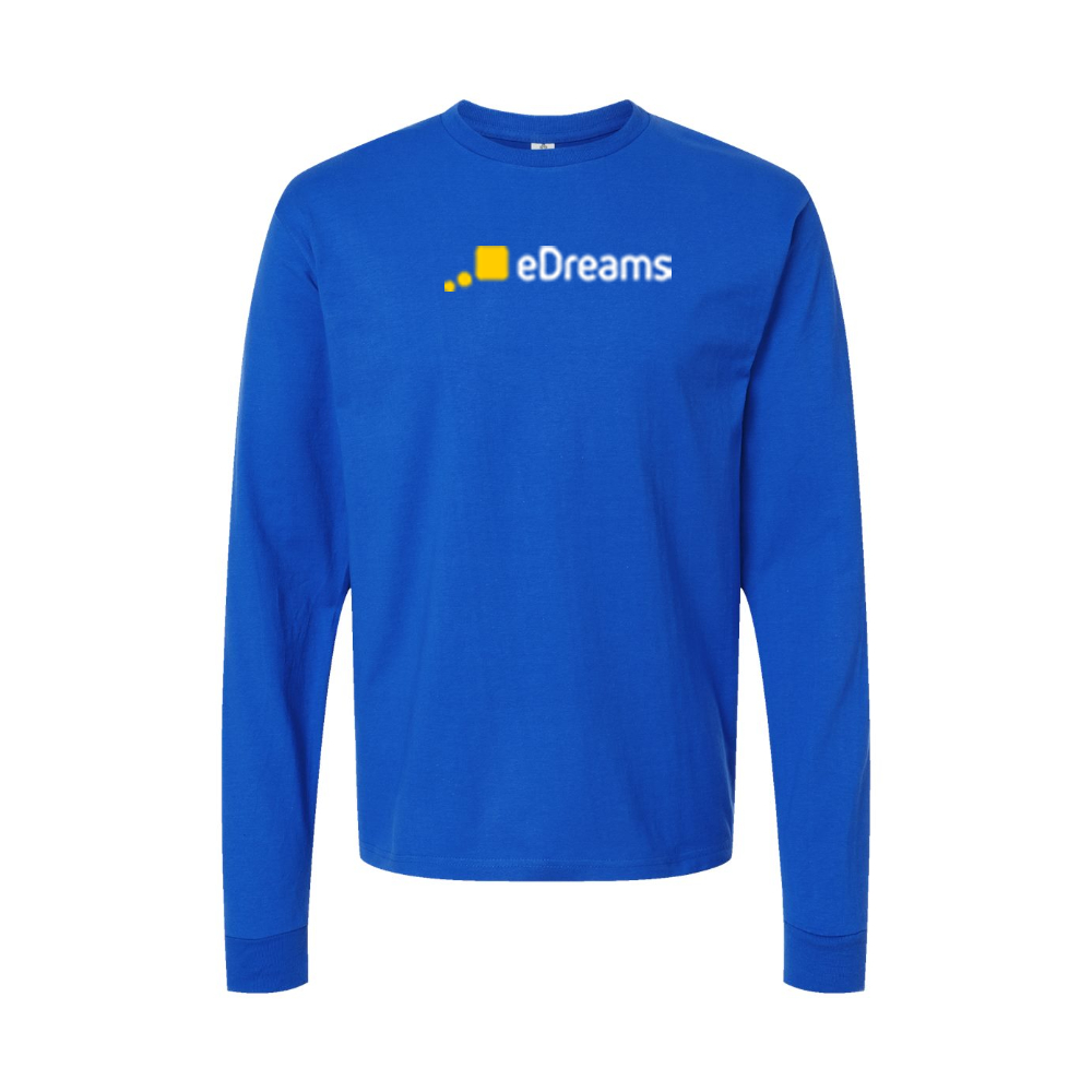 Youth Edreams Logo Cotton Long Sleeve T-Shirt