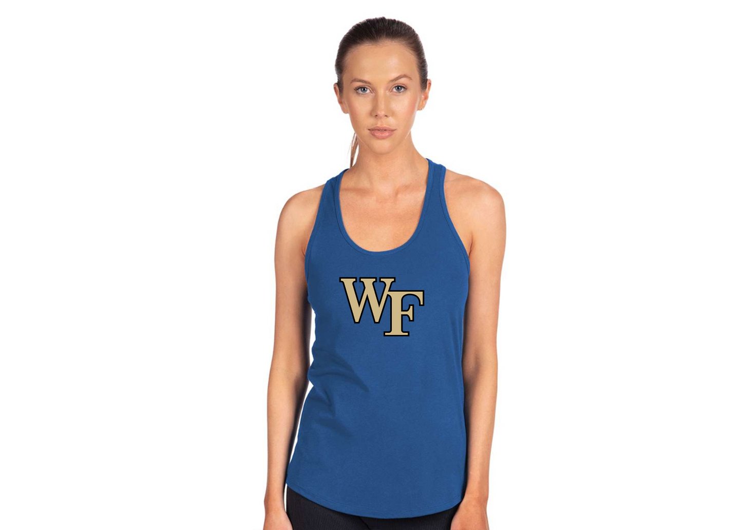 Women's Wake Forest Demon Deacons Next Level Ideal Racerback Tank